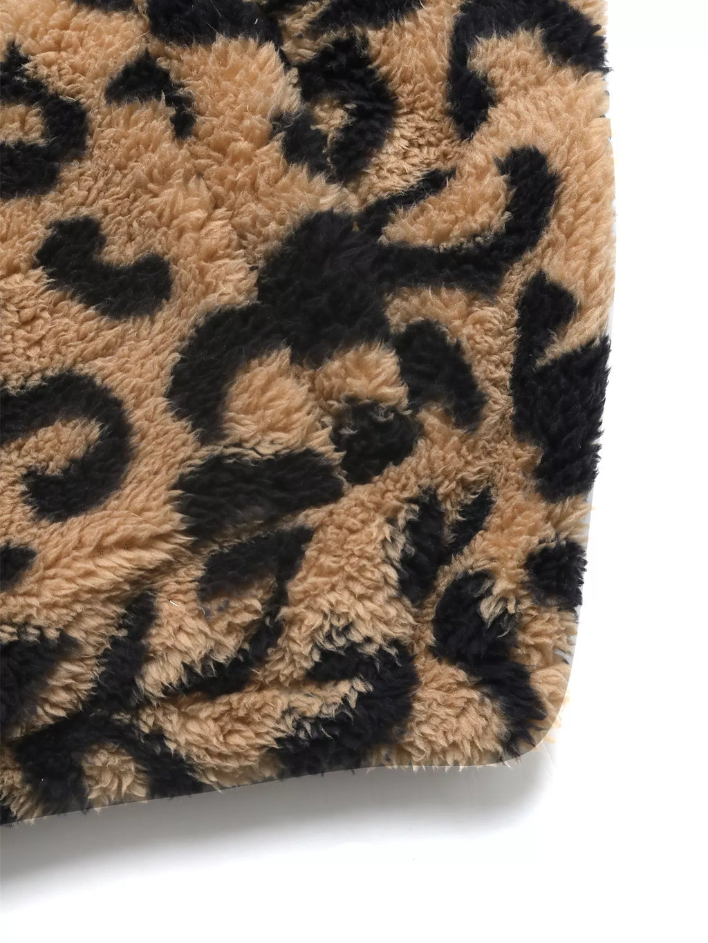 Leopard Fleece Zip Jacket, view 9