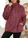 Fuzzy Pocket Zip Jacket, view 1