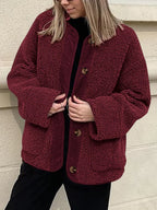Sherpa Button-Up Jacket