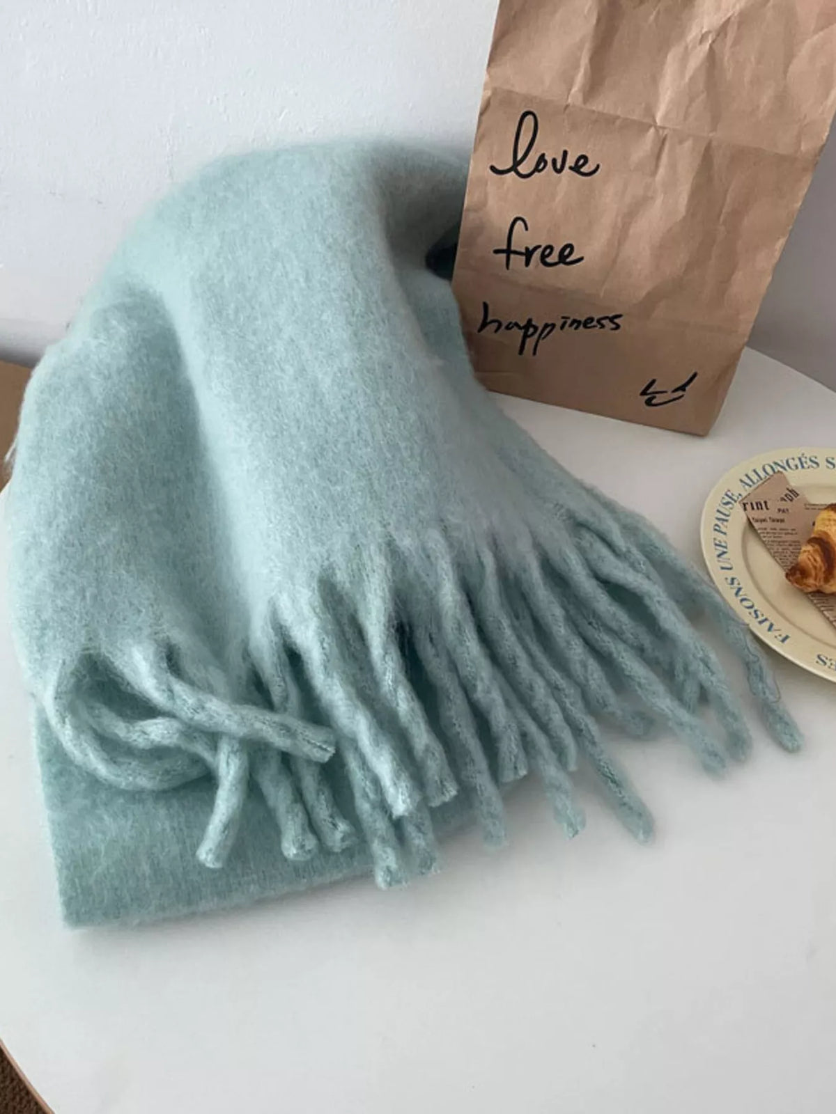 Long Fringe Scarf