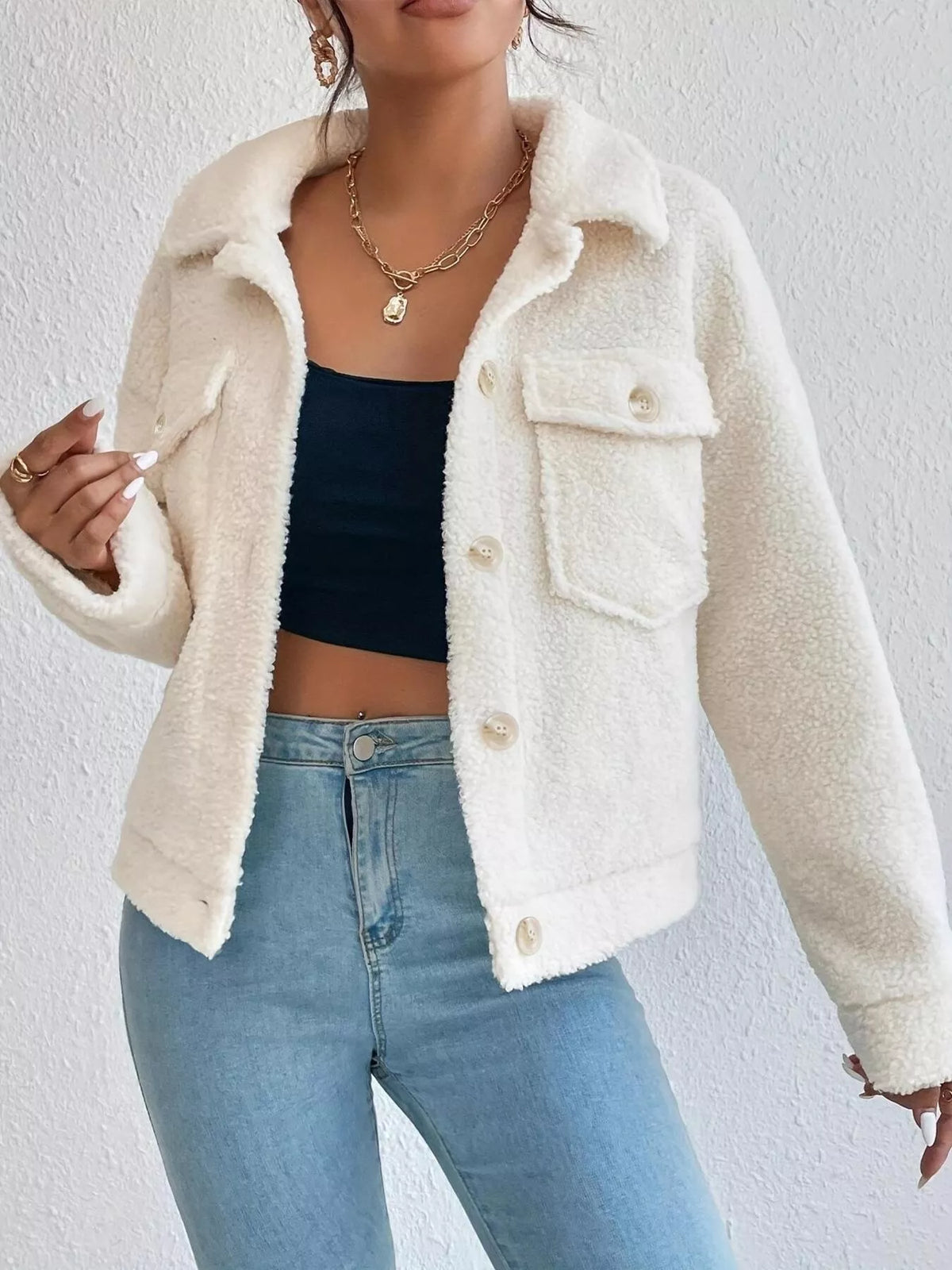 Full-Size Sherpa Jacket, view 2