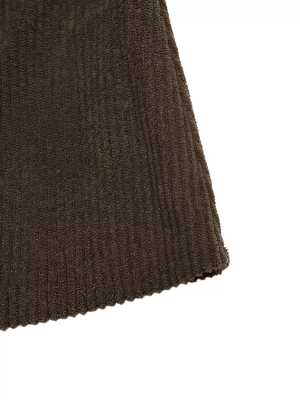 Sherpa-Collar Corduroy Jacket