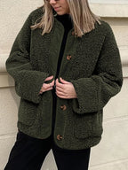 Sherpa Button-Up Jacket