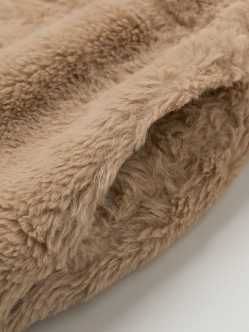 The Arden Full-Size Cropped Faux-Fur Jacket, view 3