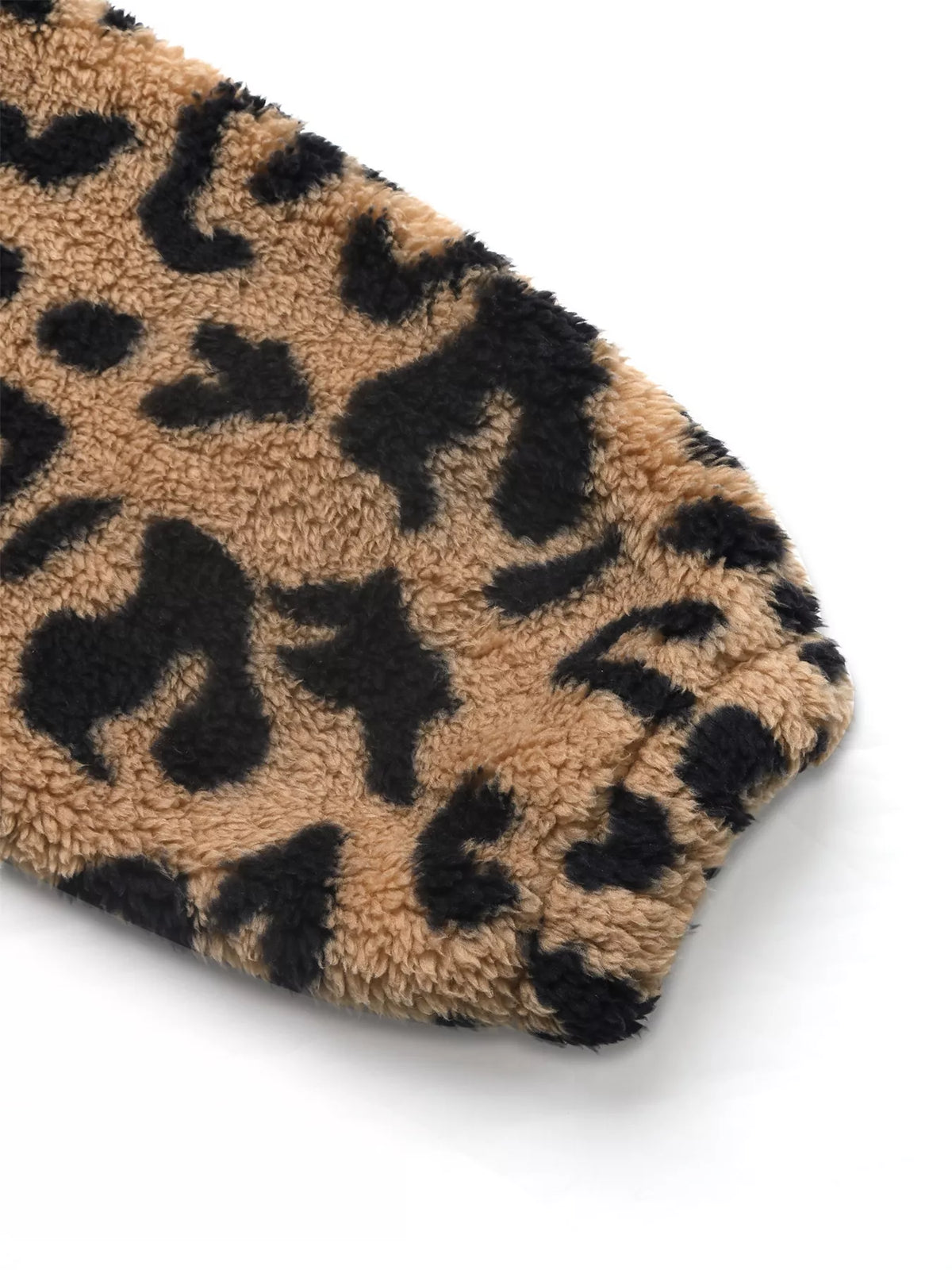 Leopard Fleece Zip Jacket, view 11