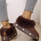 Faux-Fur Lined Platform Boots, product view 10