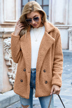 Lapel Sherpa Coat, view 33