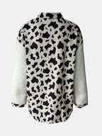 Button-Front Fuzzy Jacket, view 11