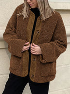 Sherpa Button-Up Jacket