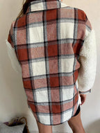 Button-Front Fuzzy Jacket, view 14