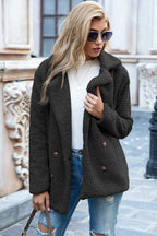 Lapel Sherpa Coat, view 13