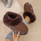 Faux-Fur Lined Platform Boots, product view 9