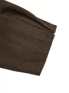 Sherpa-Collar Corduroy Jacket