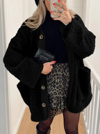 Sherpa Button-Up Jacket
