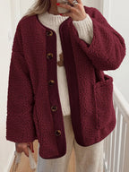Sherpa Button-Up Jacket