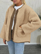 Sherpa Button-Up Jacket